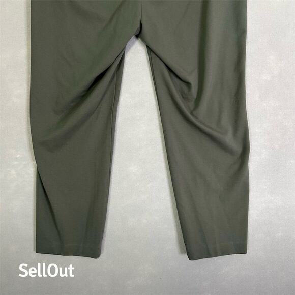 J Jill Women's Slim Leg Pants XL Green High Rise Casual - Picture 9 of 14